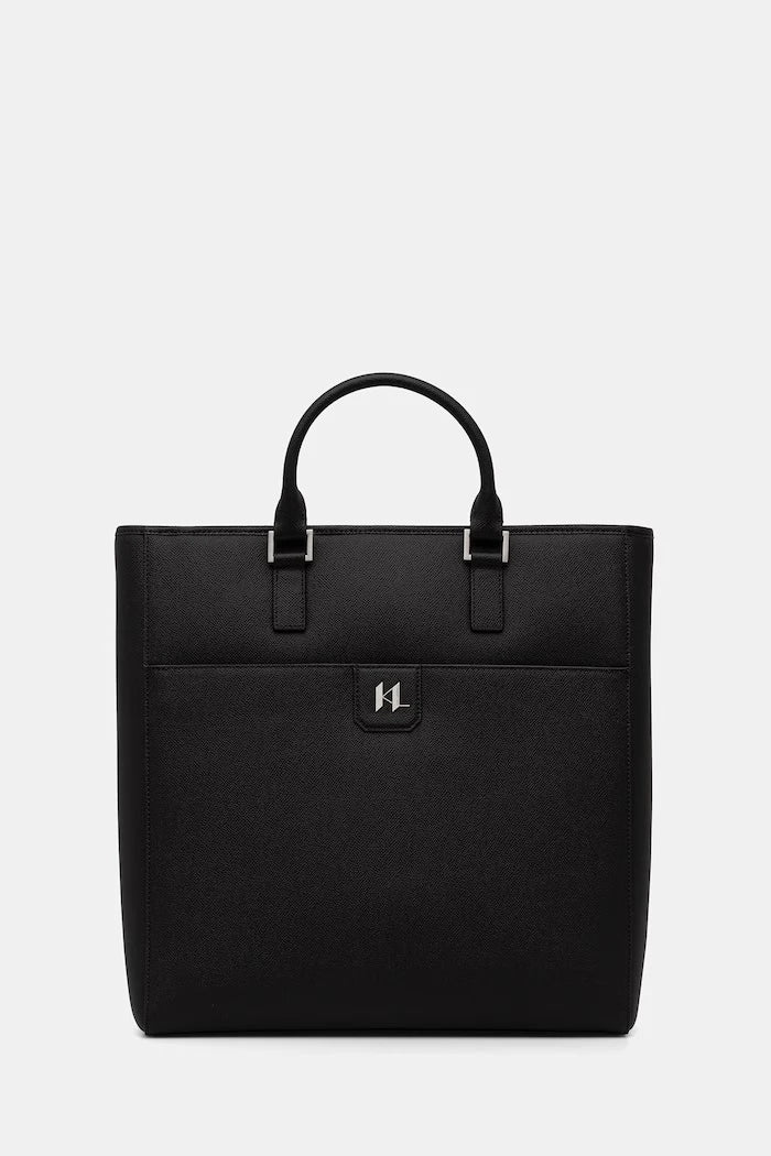 Karl Lagerfeld чанта мъжка от кожа K/MONOGRAM