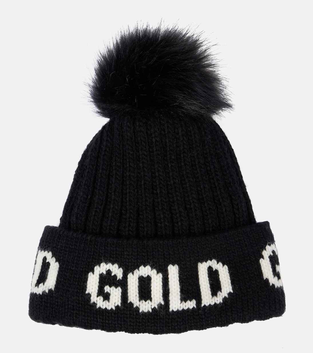 Goldbergh - Hodd logo ribbed-knit beanie