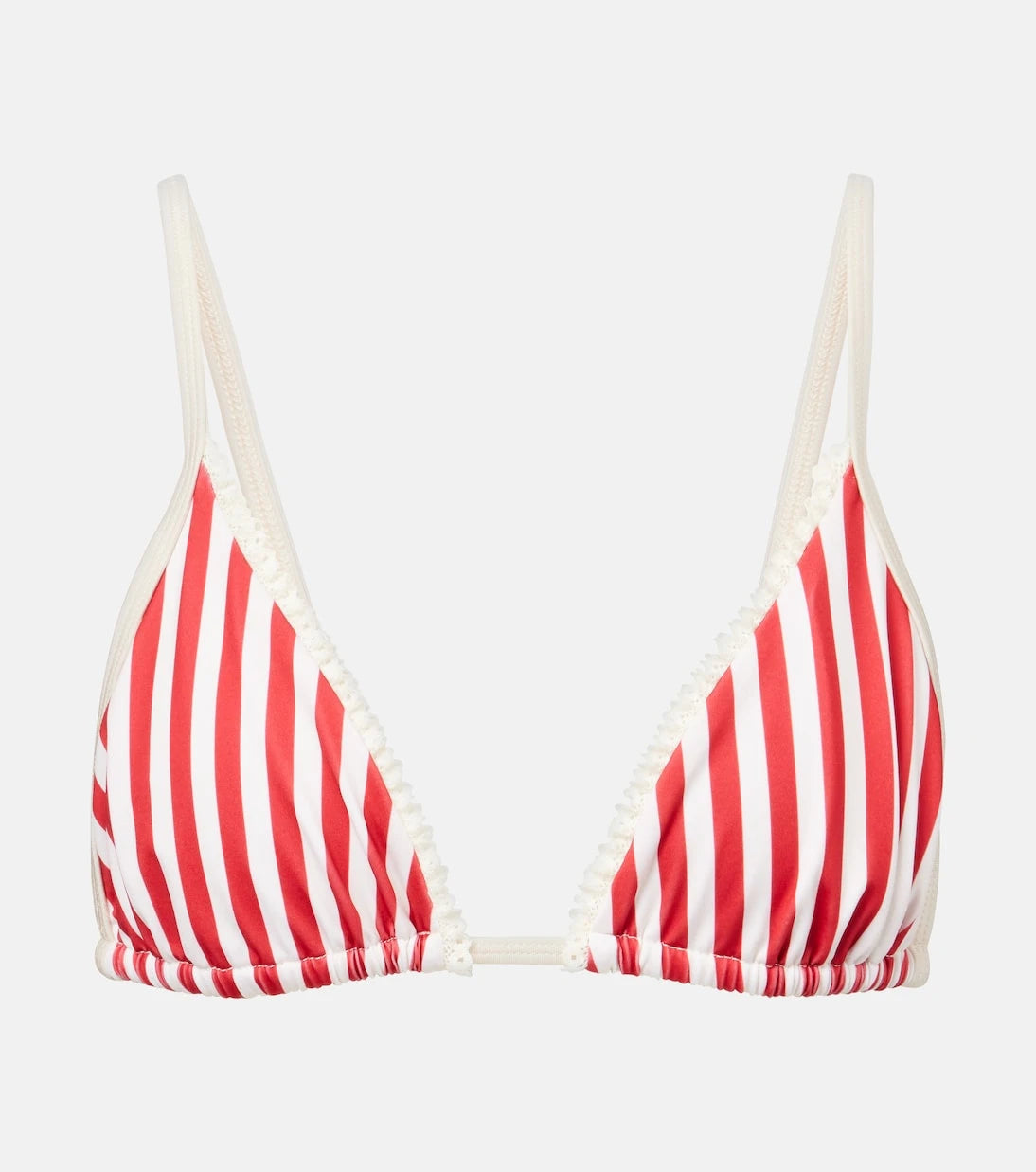 Bananhot - Candy striped triangle bikini top