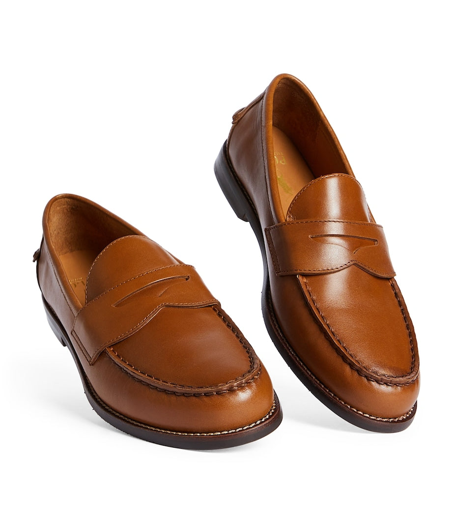 Leather Penny Loafers