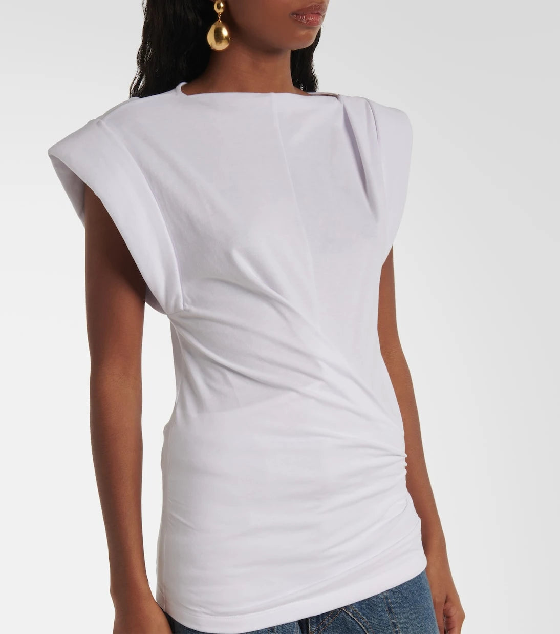 Isabel Marant - Maisan cotton jersey tank top
