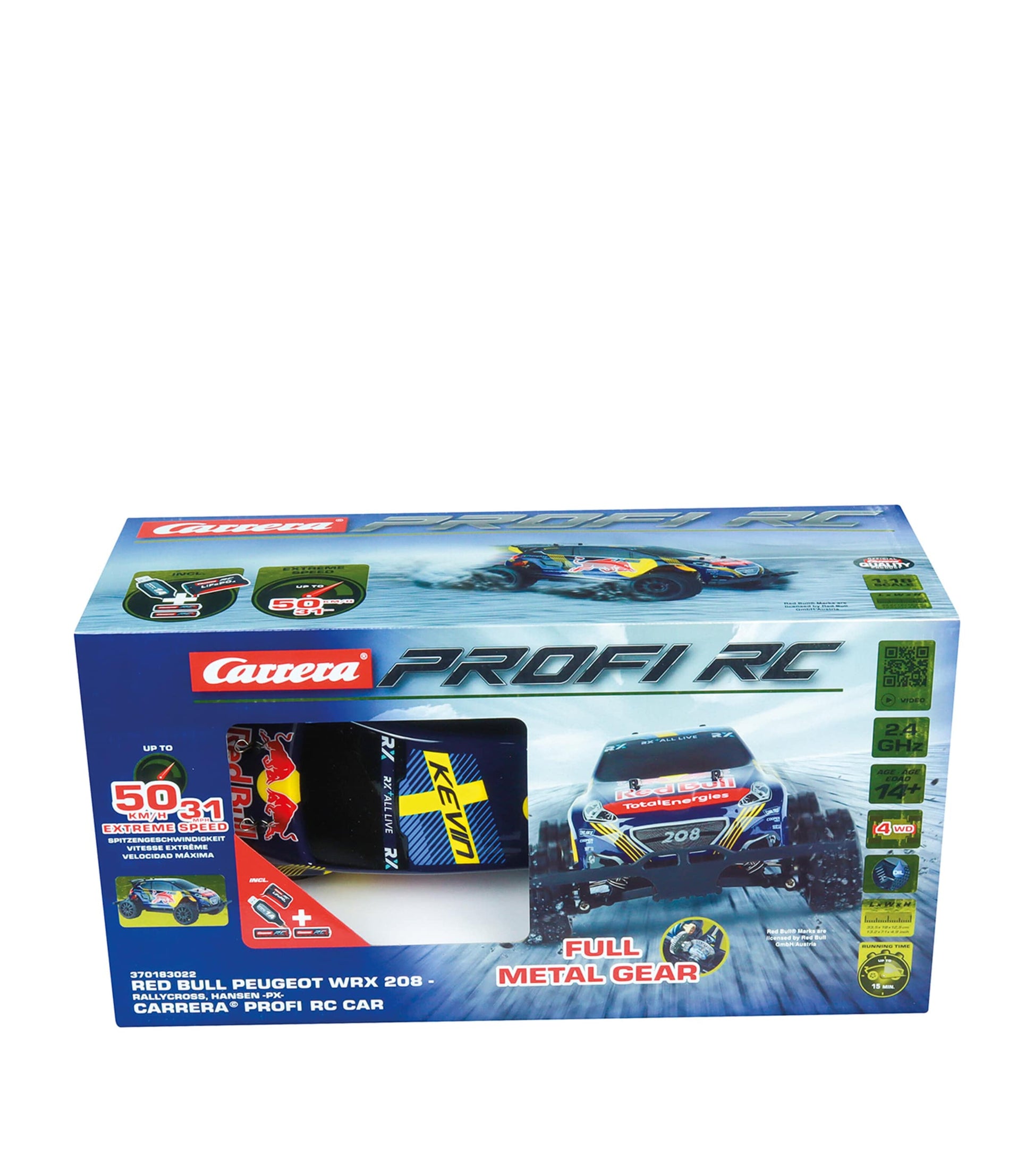 Carrera x Red Bull Peugeot WRX 208 Rallycross