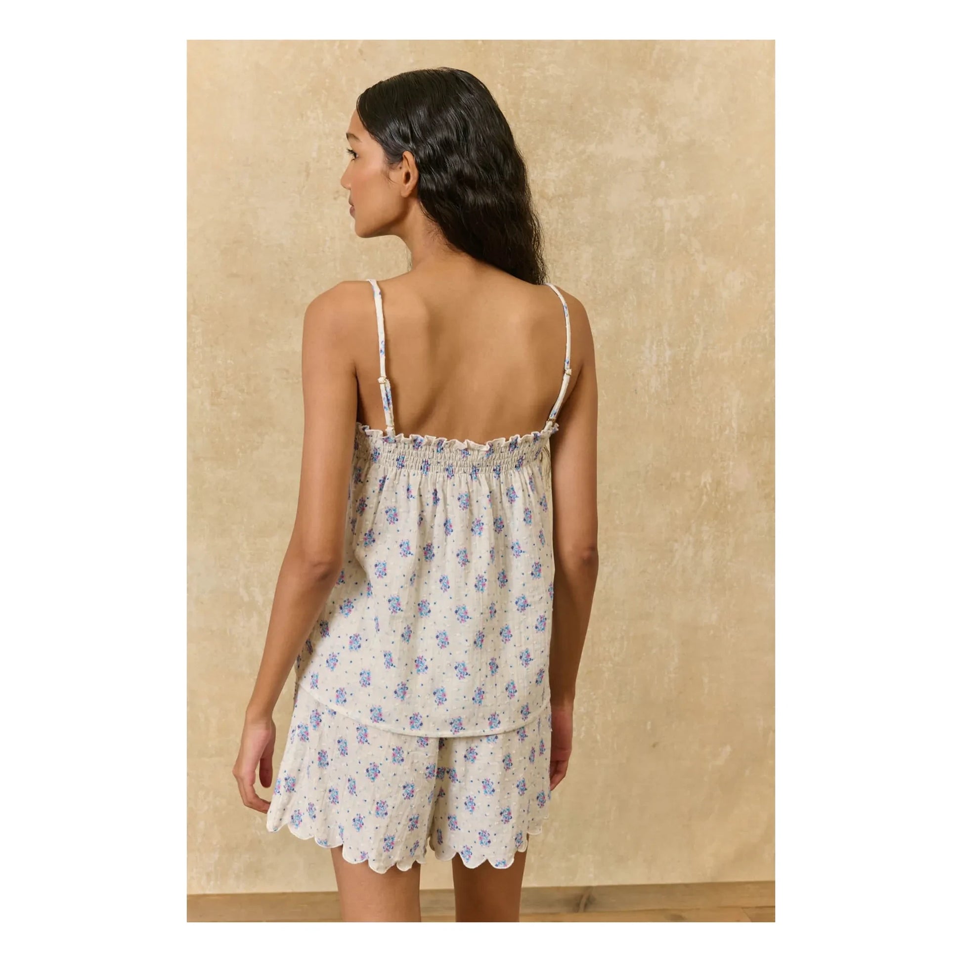 Louise Misha - Minala organic cotton pyjamas | Cream