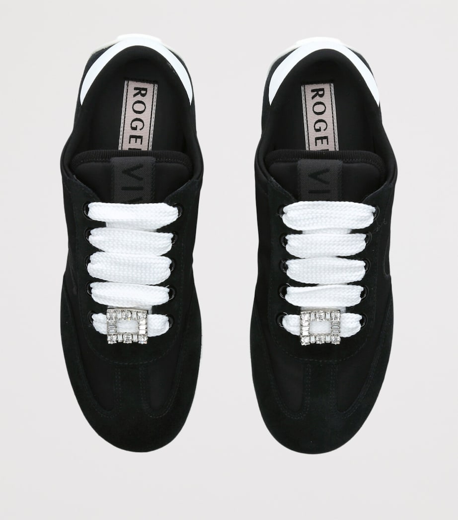 Roger Vivier Multi Leather Charms Low-Top Sneakers