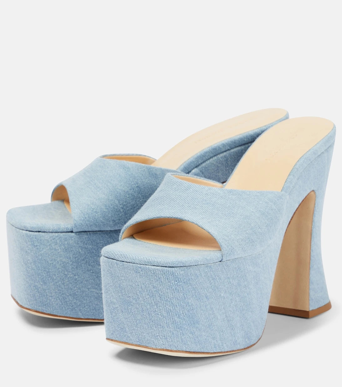 Magda Butrym - Denim platform mules