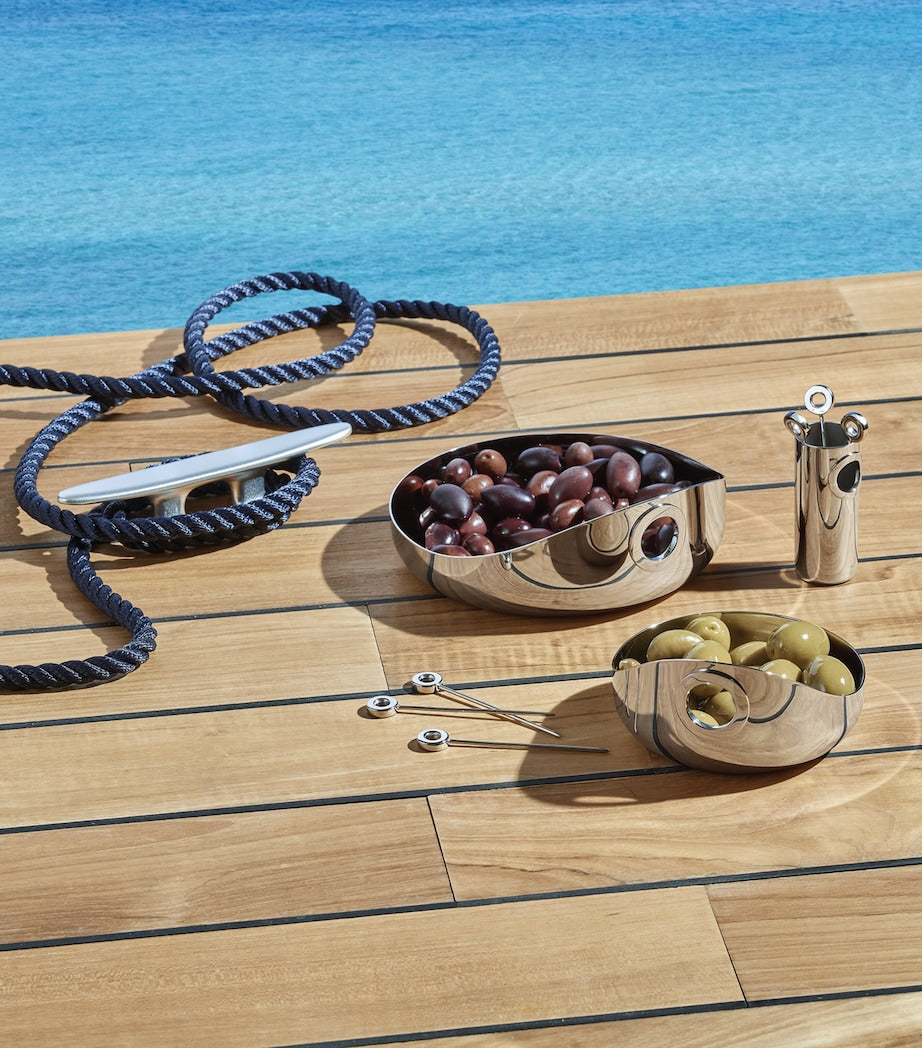 Stainless Steel OH de Christofle Cocktail Picks (Set of 6)