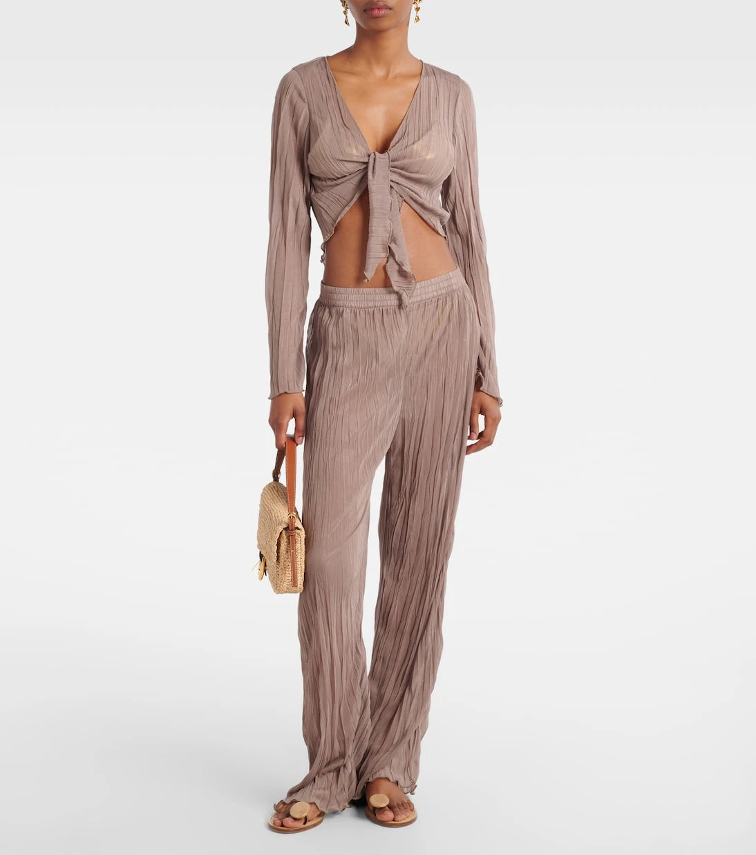 Jade Swim - Amaya wide-leg pants