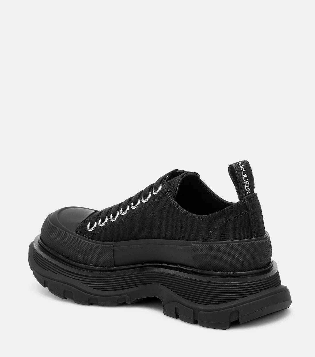 McQueen - Tread Slick leather sneakers