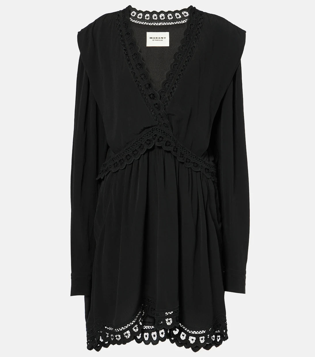 Marant Etoile - Felie lace-trimmed minidress