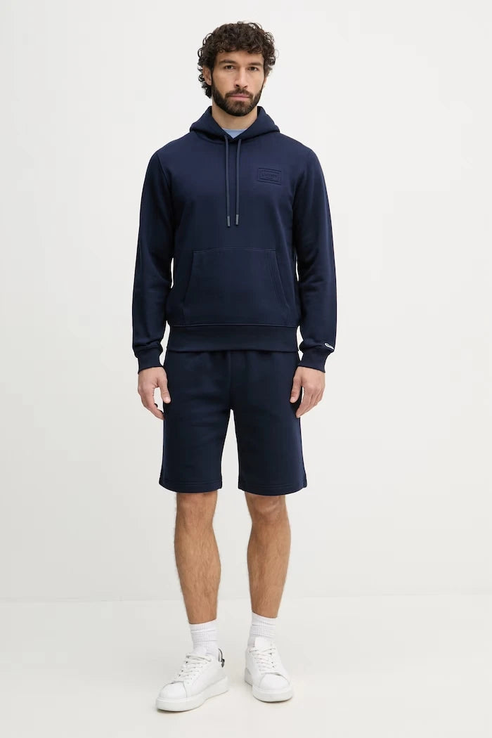 Lacoste суичър с качулка мъжки от памук