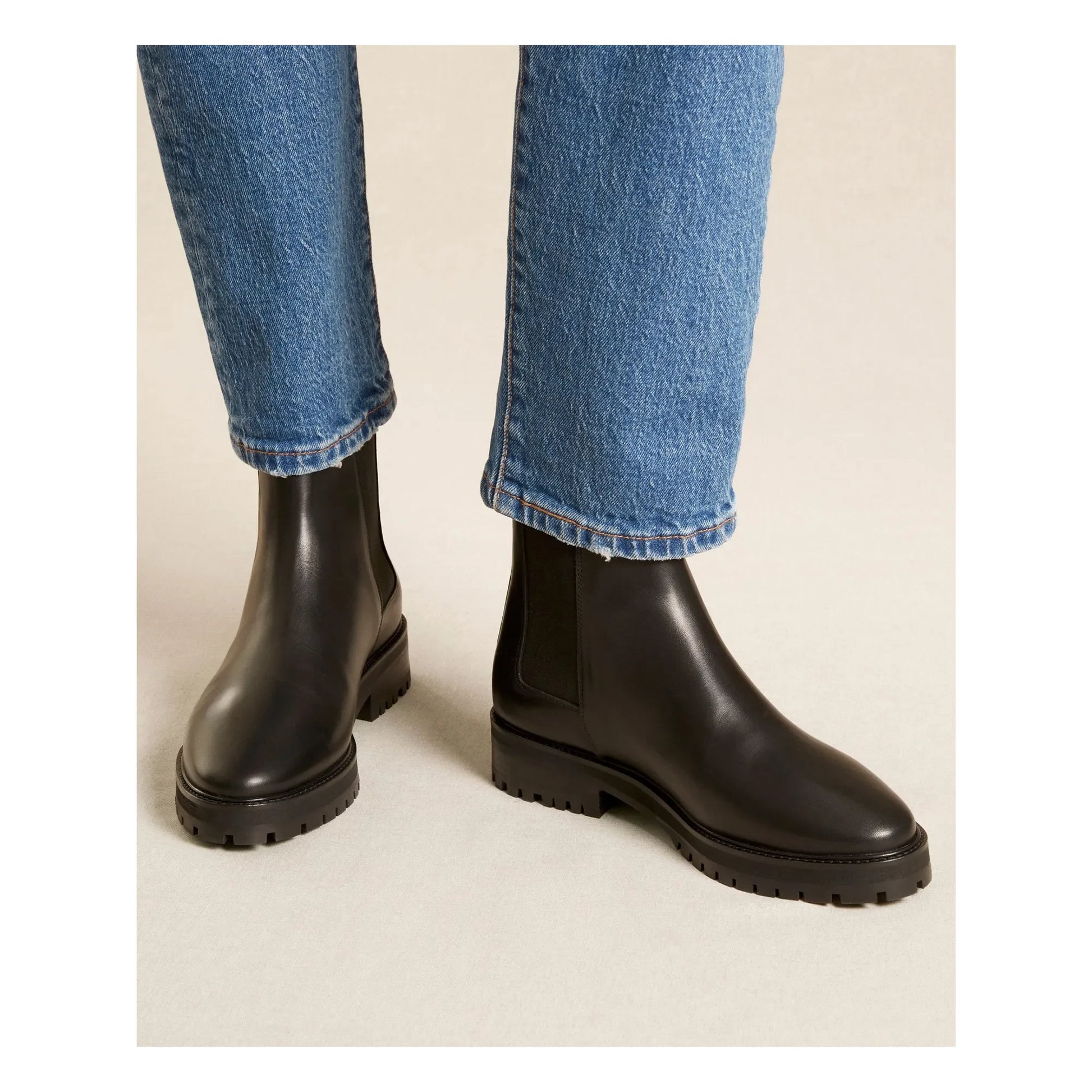 Rivecour - n°501 Leather boots | Black