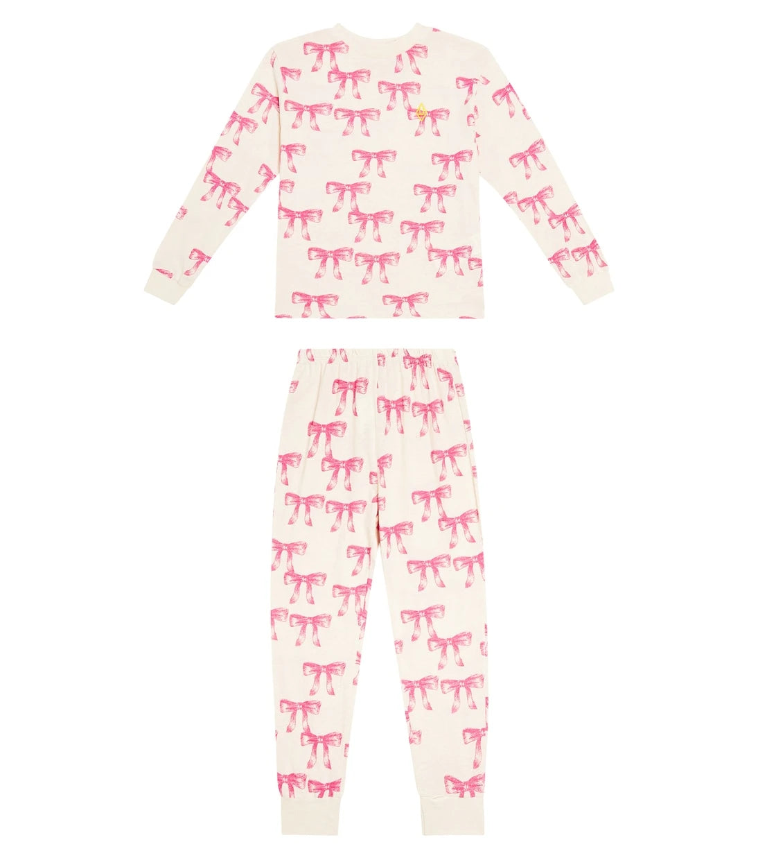The Animals Observatory - Llama printed cotton jersey pajamas