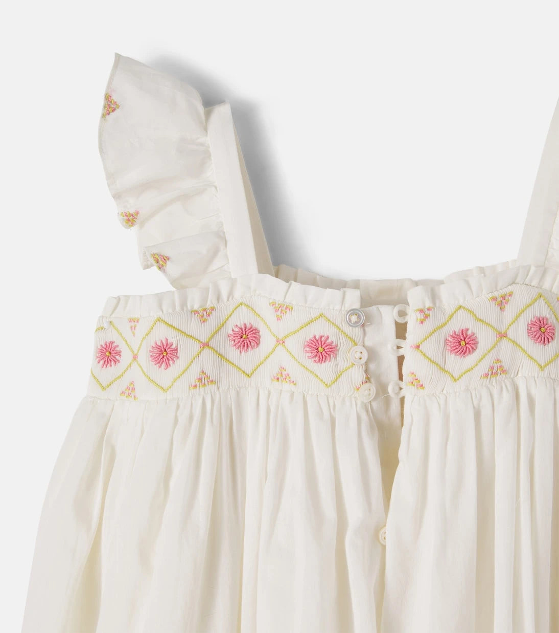 Bonpoint - Laora embroidered cotton dress