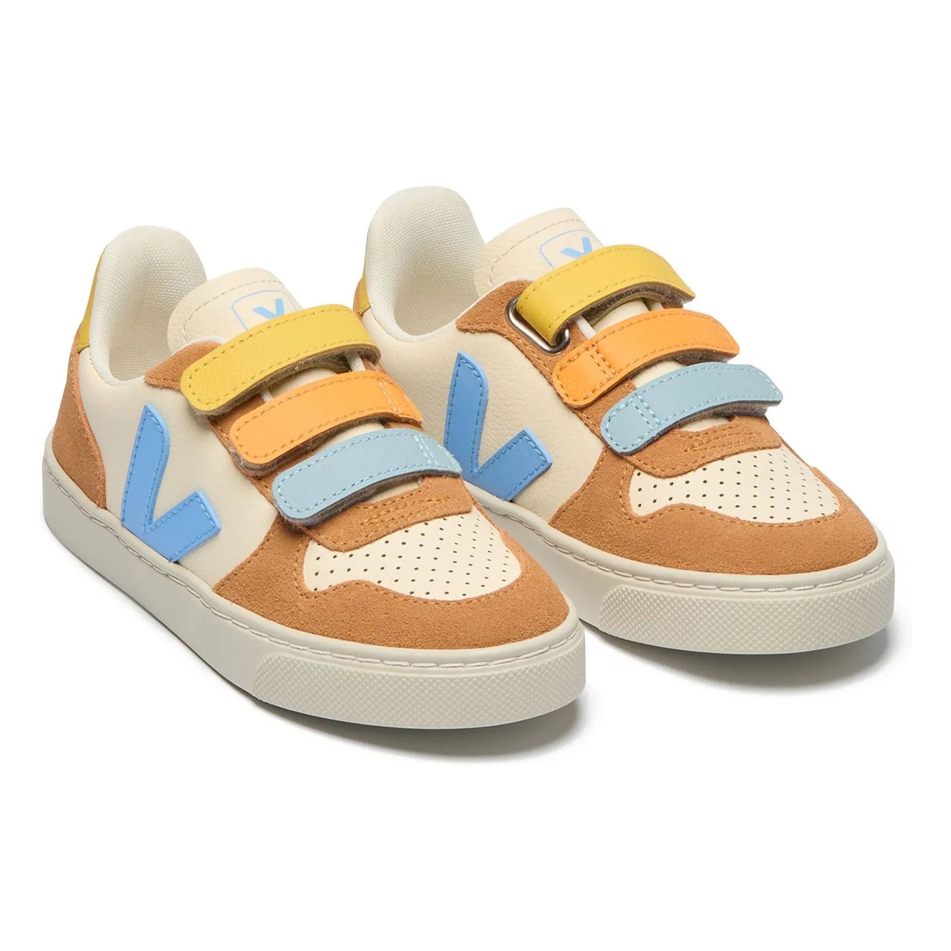 Veja - Scratch Sneakers Small V-10 Leather  | Orange