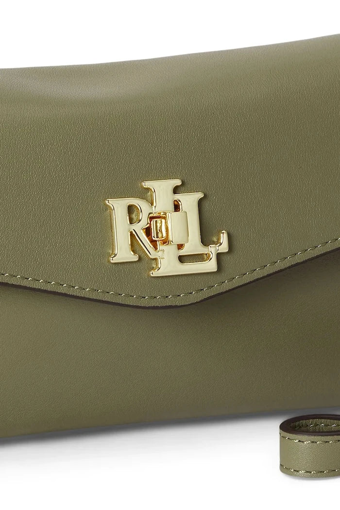 Lauren Ralph Lauren kadın deri crossbody çanta