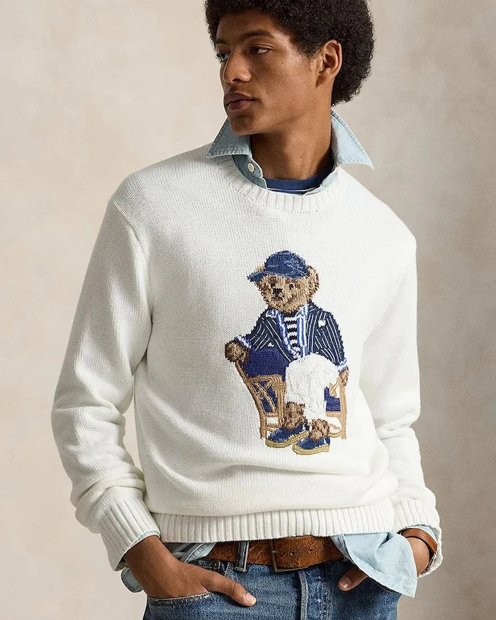 Polo Ralph Lauren erkek pamuklu kazak