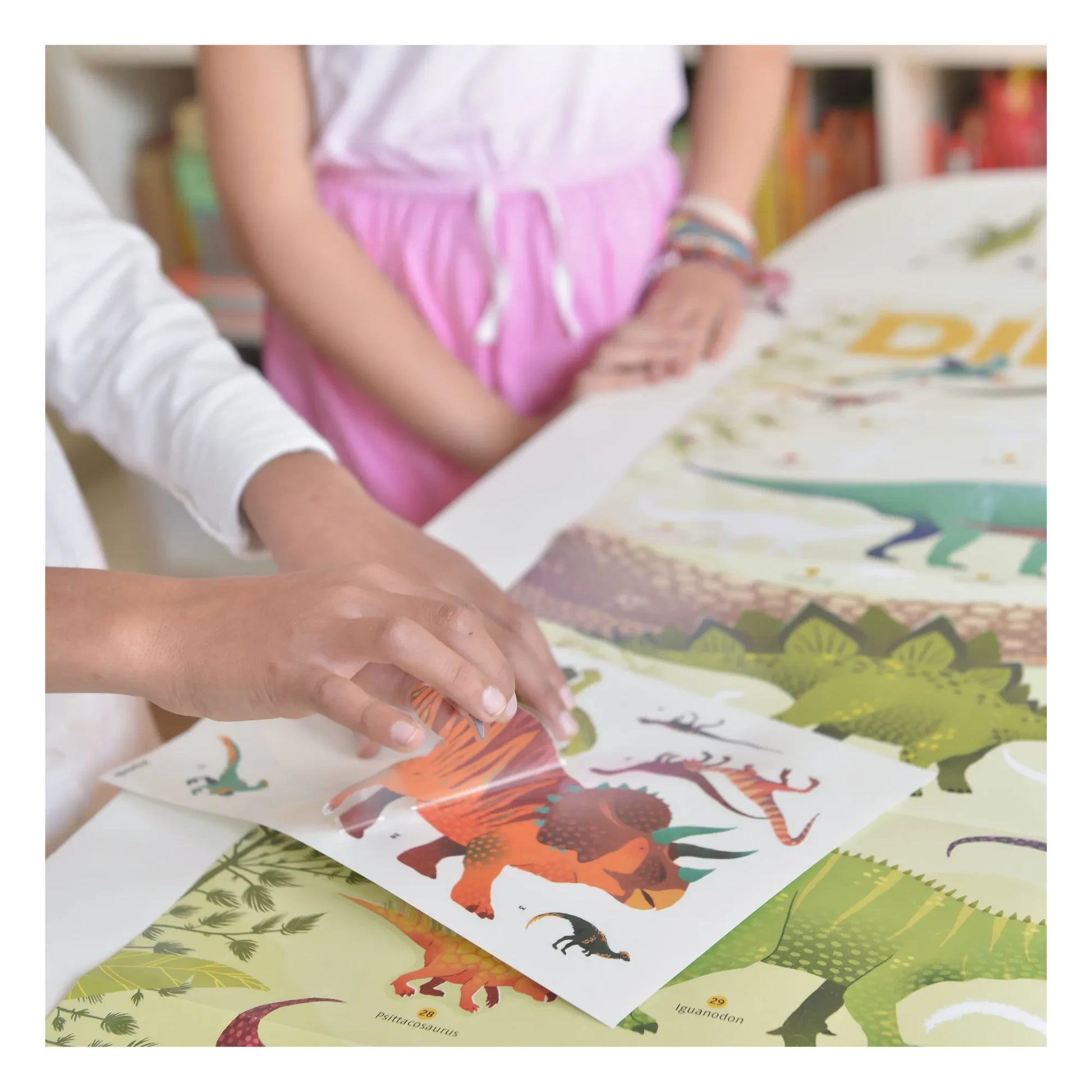 Poppik - Dinosaurs Sticker Poster