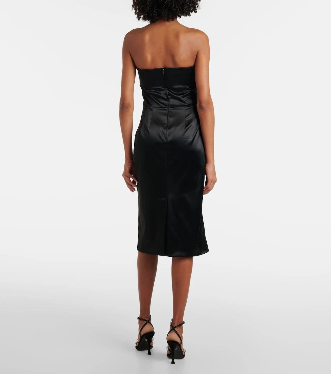 Dolce&Gabbana - Satin bustier dress