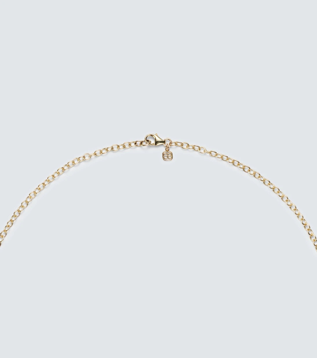 Sydney Evan - 14kt gold charm necklace with diamonds