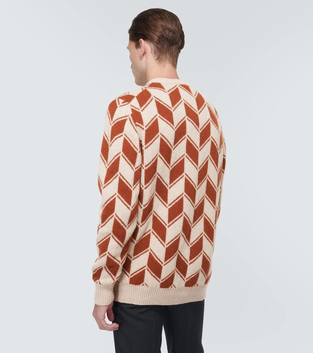 Kiton - Cashmere intarsia sweater