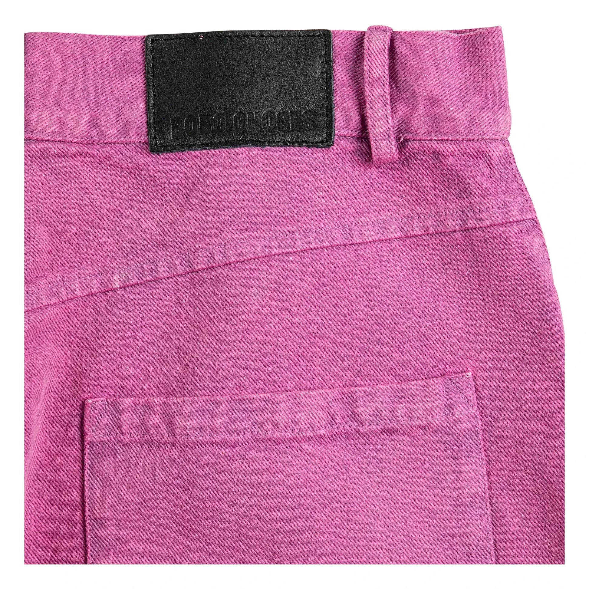 Bobo Choses - Boot Cut Organic Cotton Pants | Purple