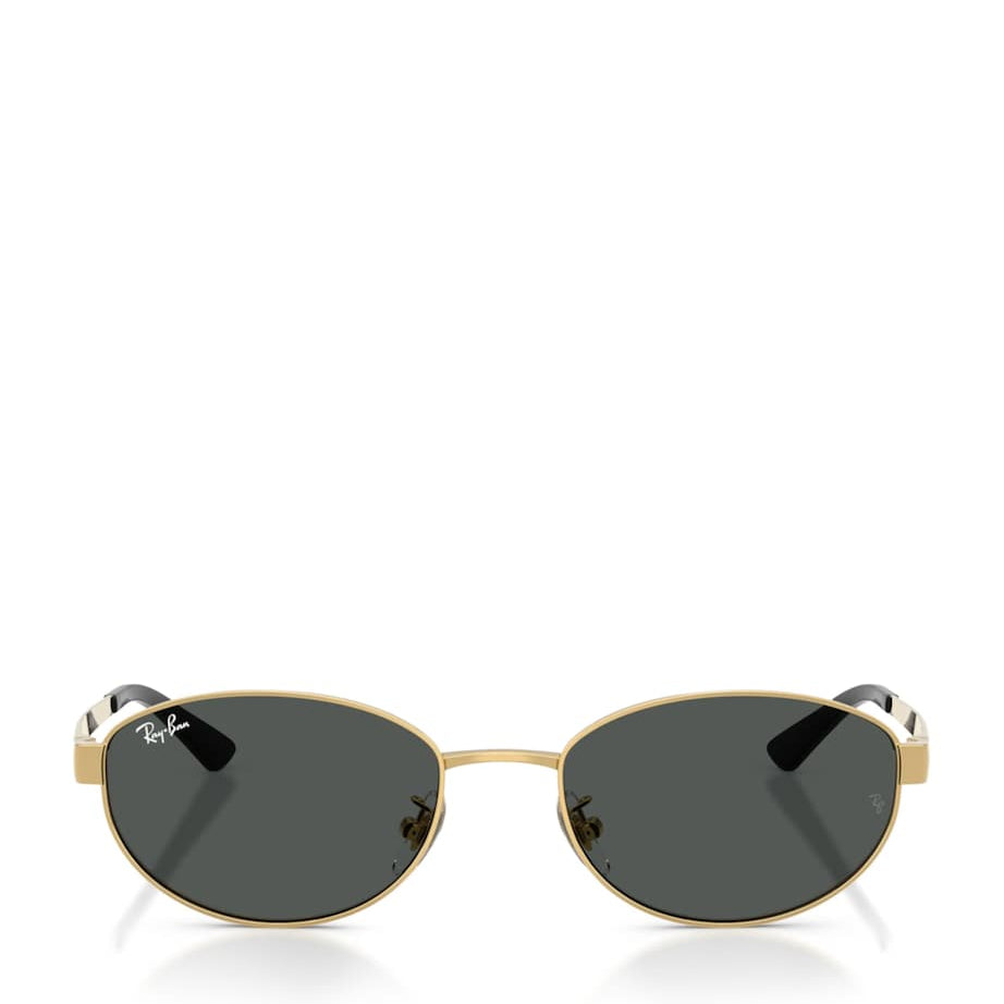 RB3774D Metal Oval Sunglasses