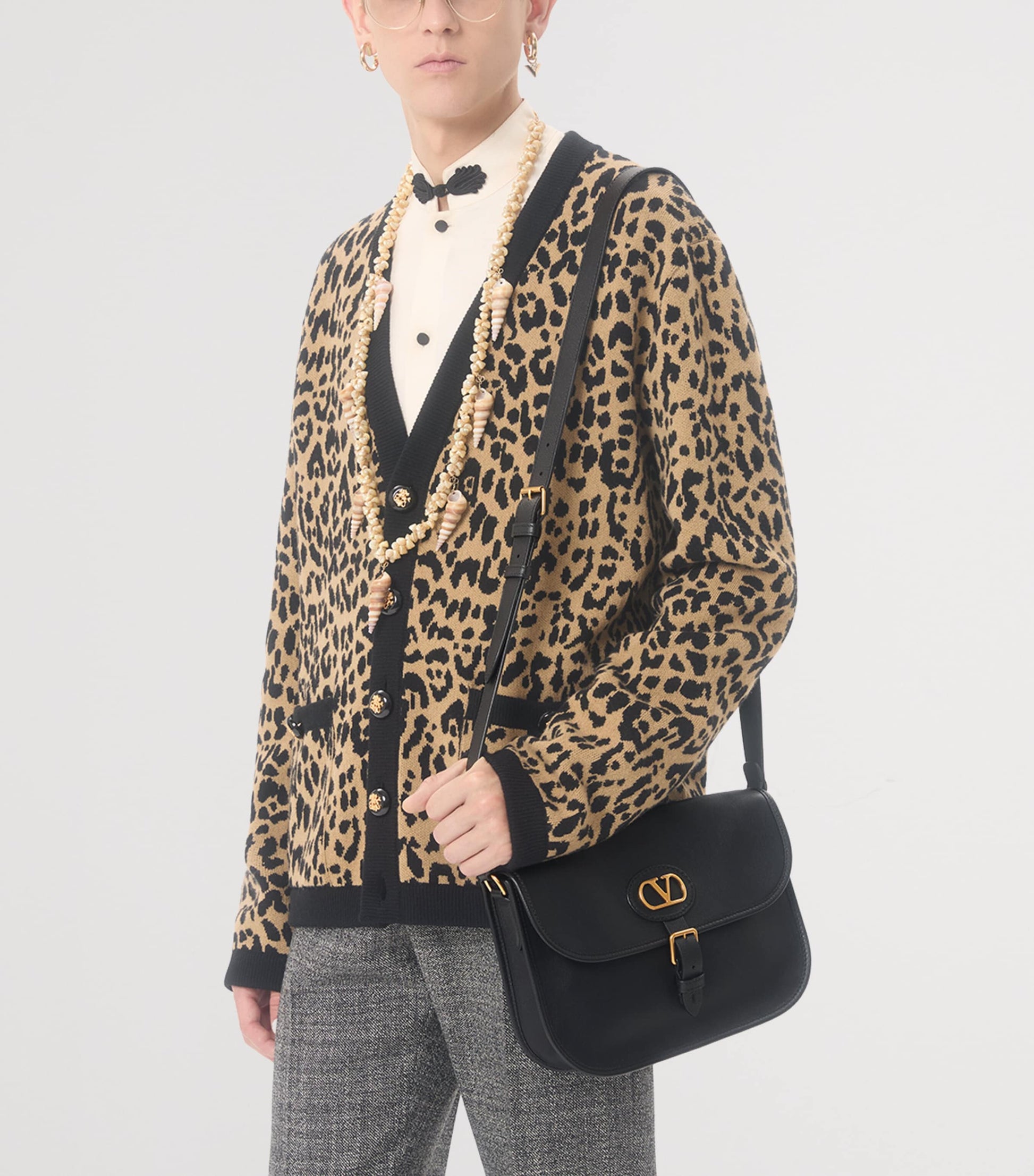 Leather Antibes Shoulder Bag