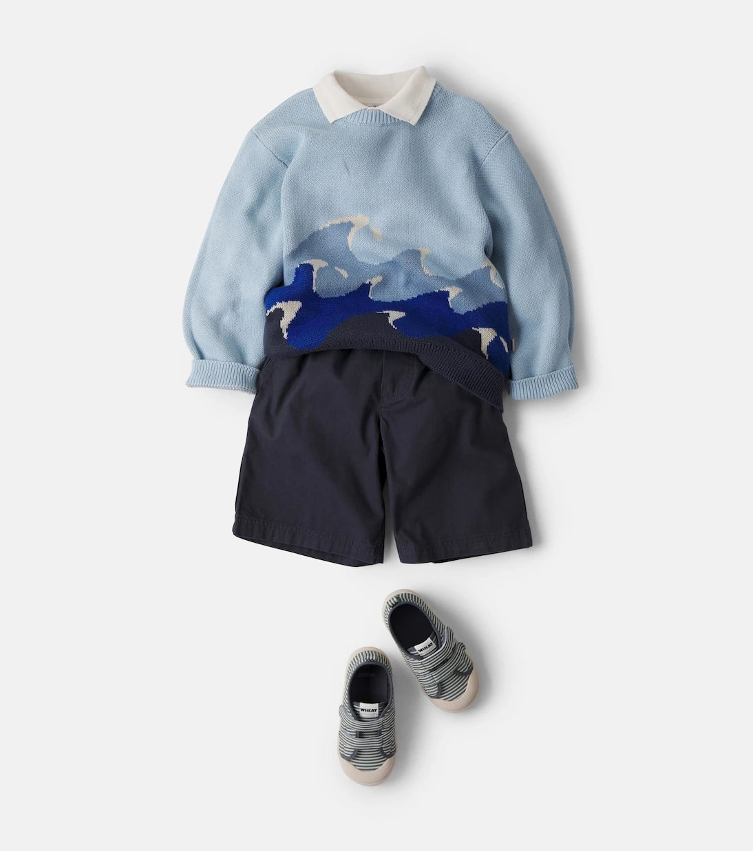 Wheat - Bendix cotton canvas shorts