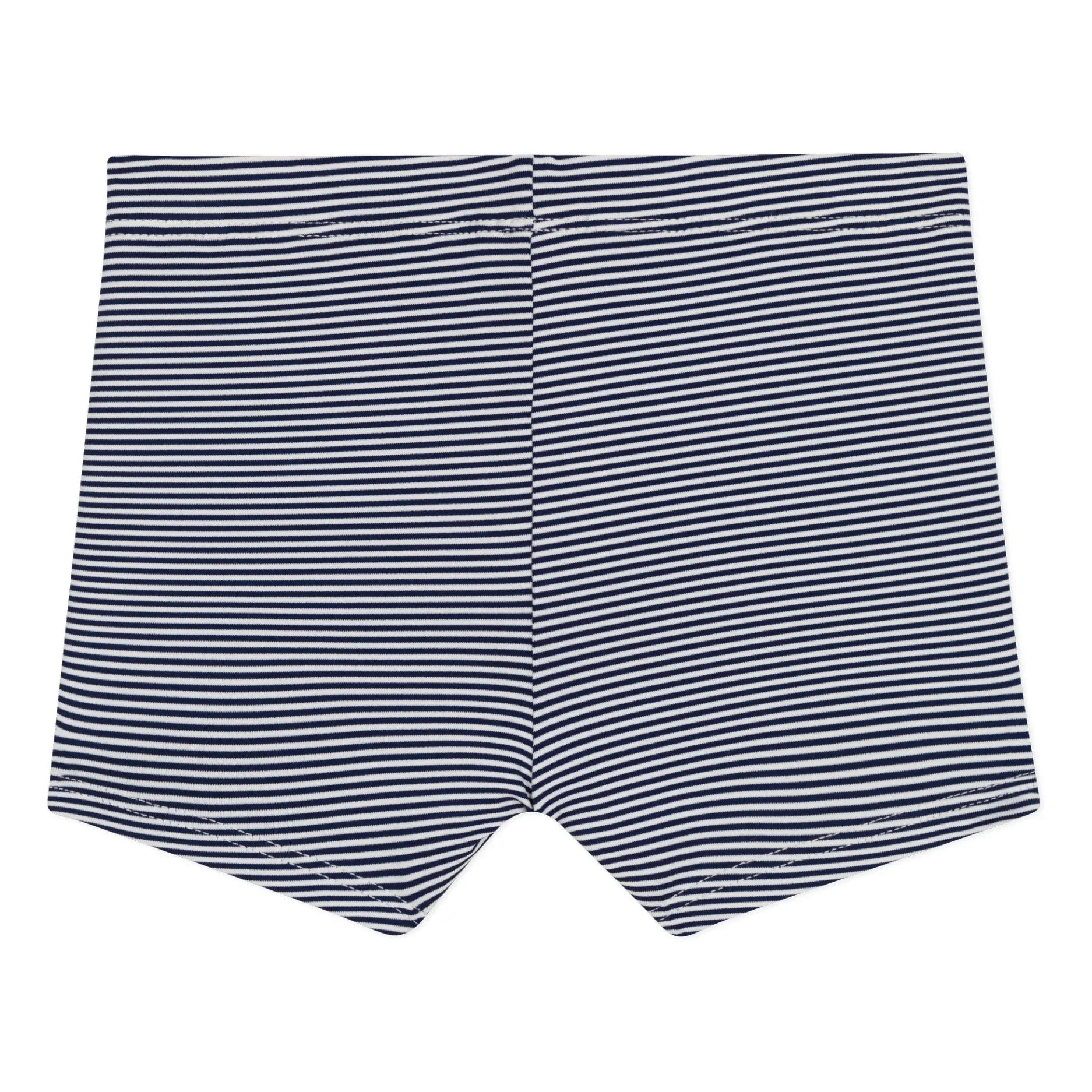 Petit Bateau - Magic Striped Swim Shorts | Navy blue