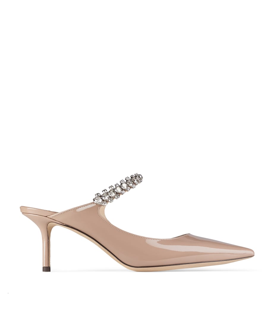 Jimmy Choo Pink Bing 65 Leather Mules