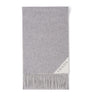 Prada Grey Cashmere Logo Scarf