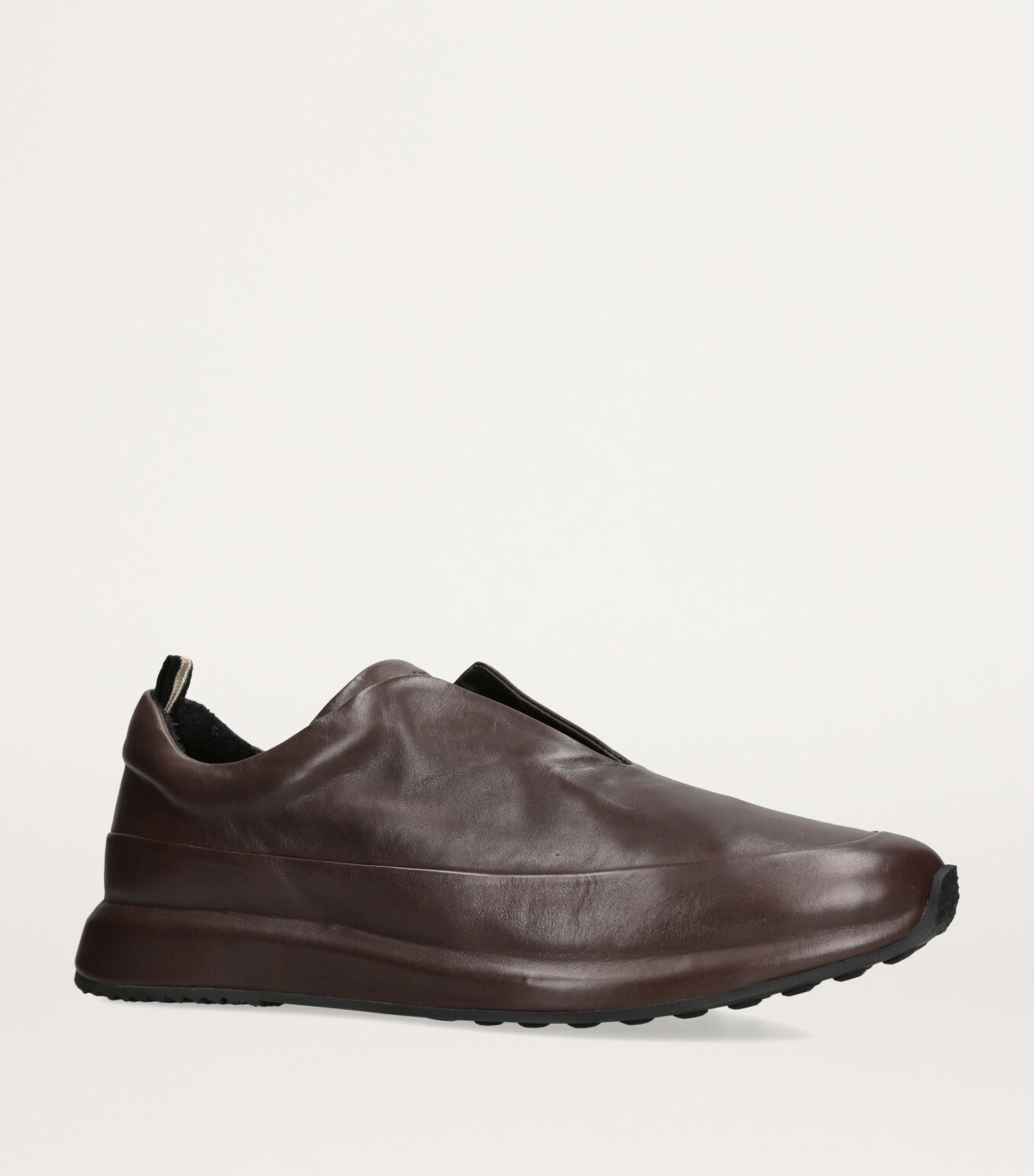 Officine Creative Leather Race Slip-On Sneakers