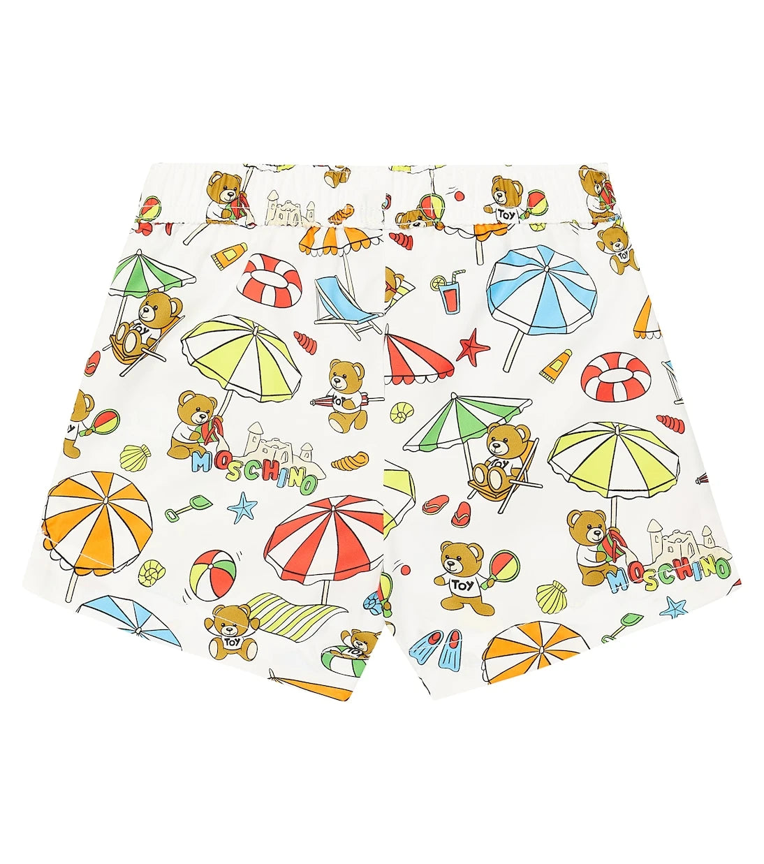 Moschino Kids - Baby printed swim trunks