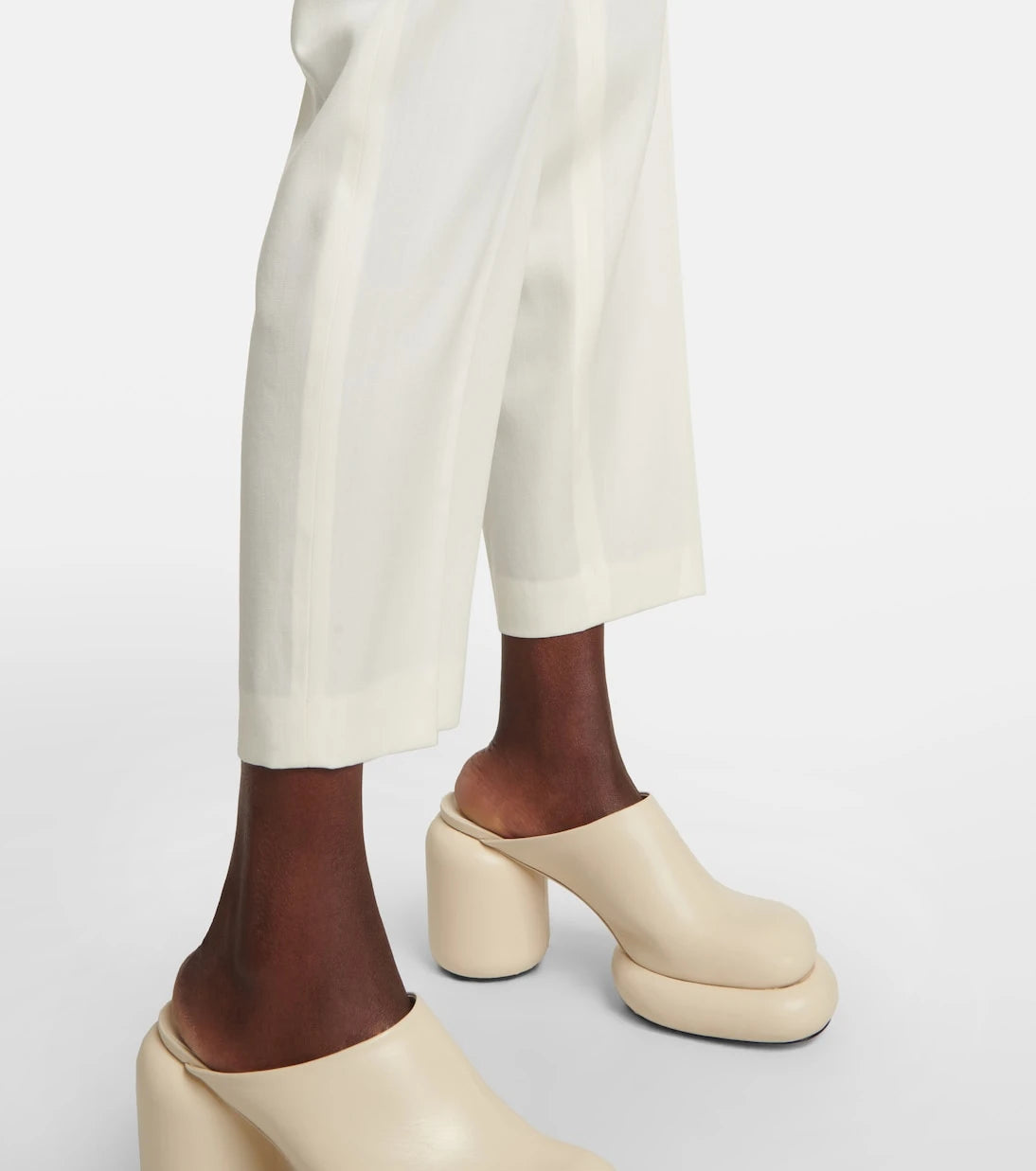 Jil Sander - Düz kesim yün pantolon