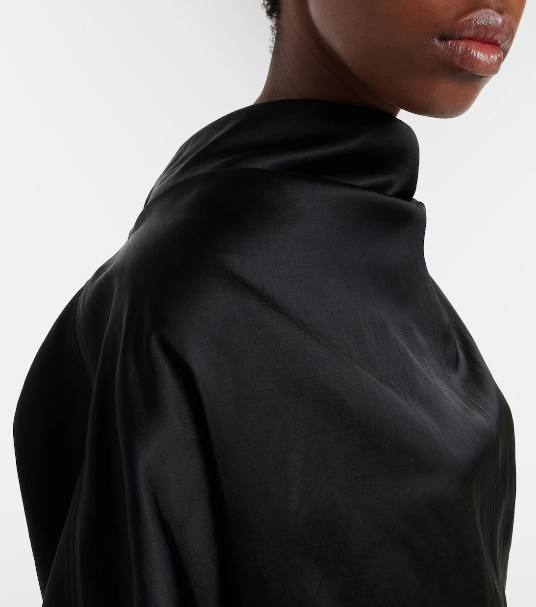 Toteme - Draped satin blouse