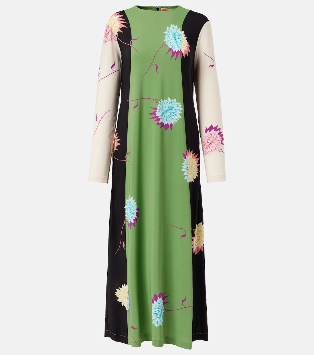 La DoubleJ - Swing printed jersey midi dress