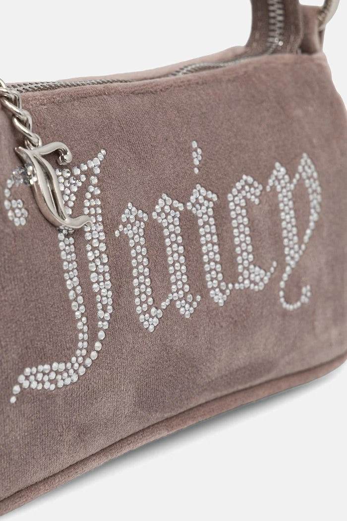 Juicy Couture kadın kadife crossbody çanta Kimberly