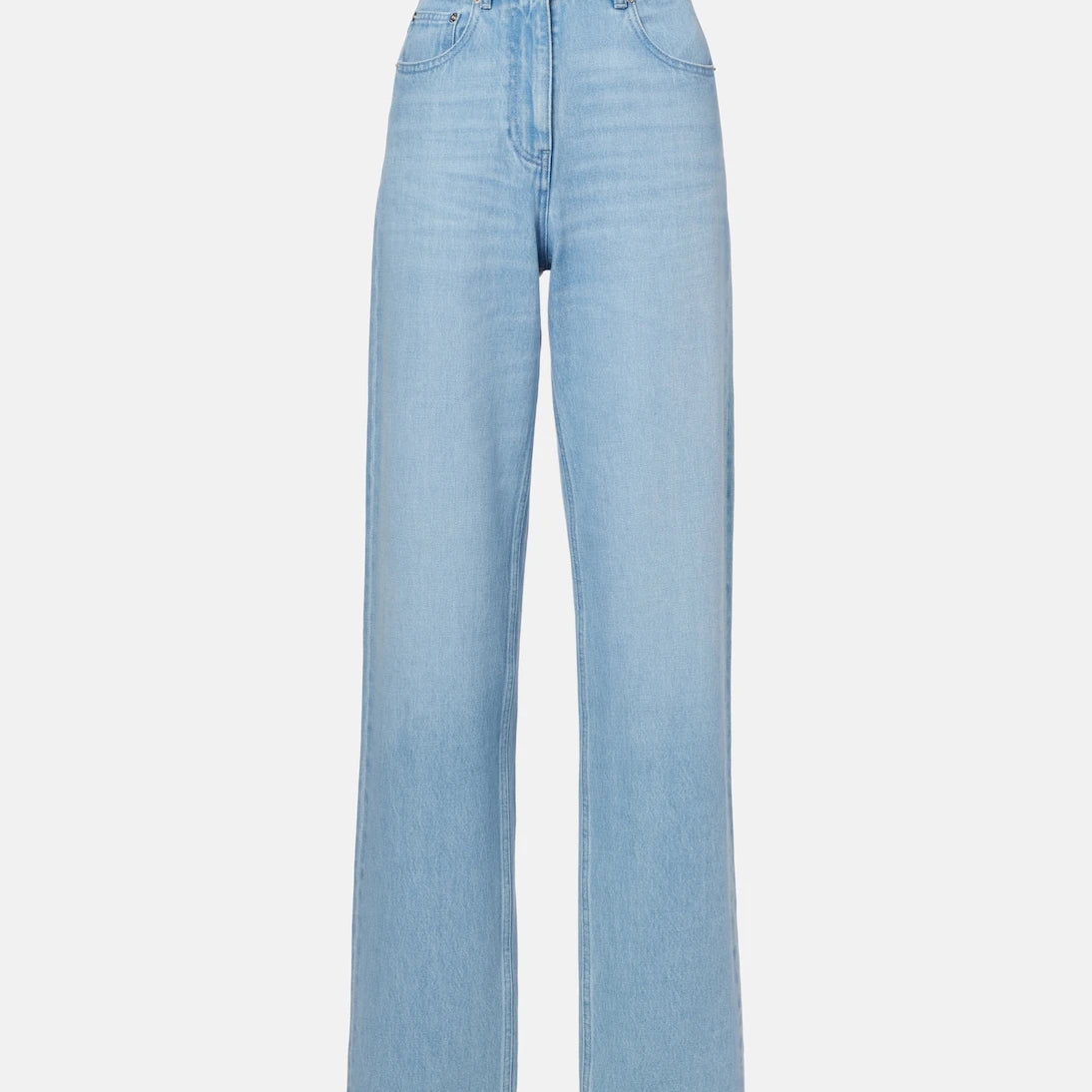 Versace - High-rise wide-leg jeans
