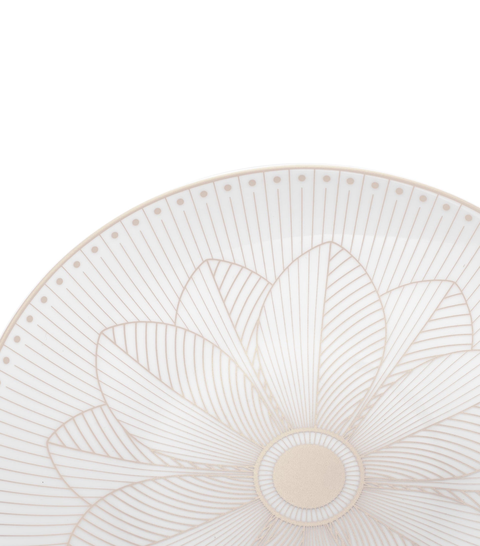 Christofle Porcelain Malmaison Platinum Impériale Bread Plate (16cm)