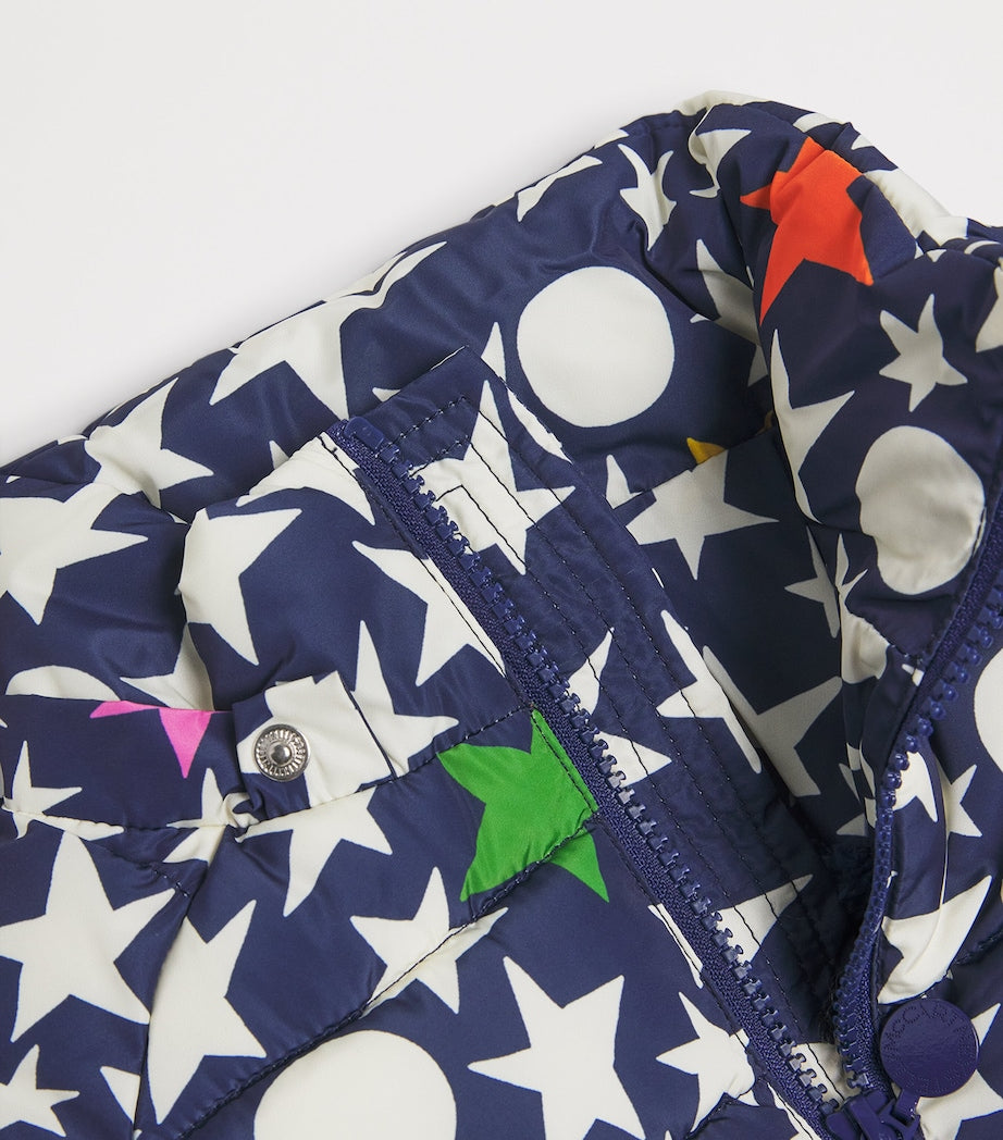 Stella McCartney Kids Star Print Puffer Jacket (3-14+ Years)
