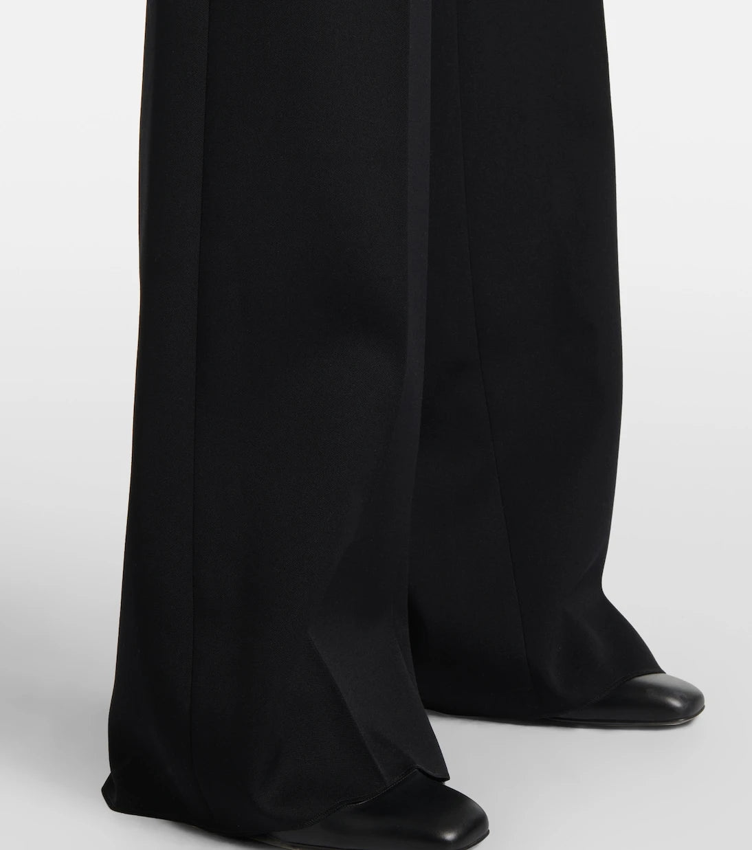 Valentino - Grisaille virgin wool straight pants