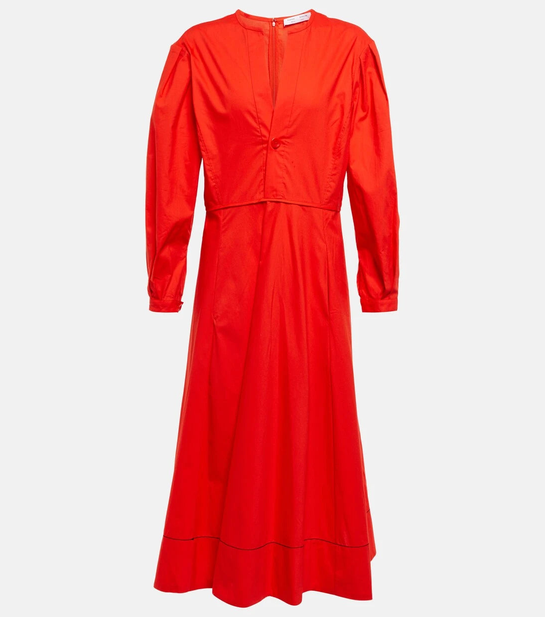 Proenza Schouler - White Label cotton poplin midi dress