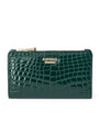 Aspinal Of London Green Small Mayfair Purse