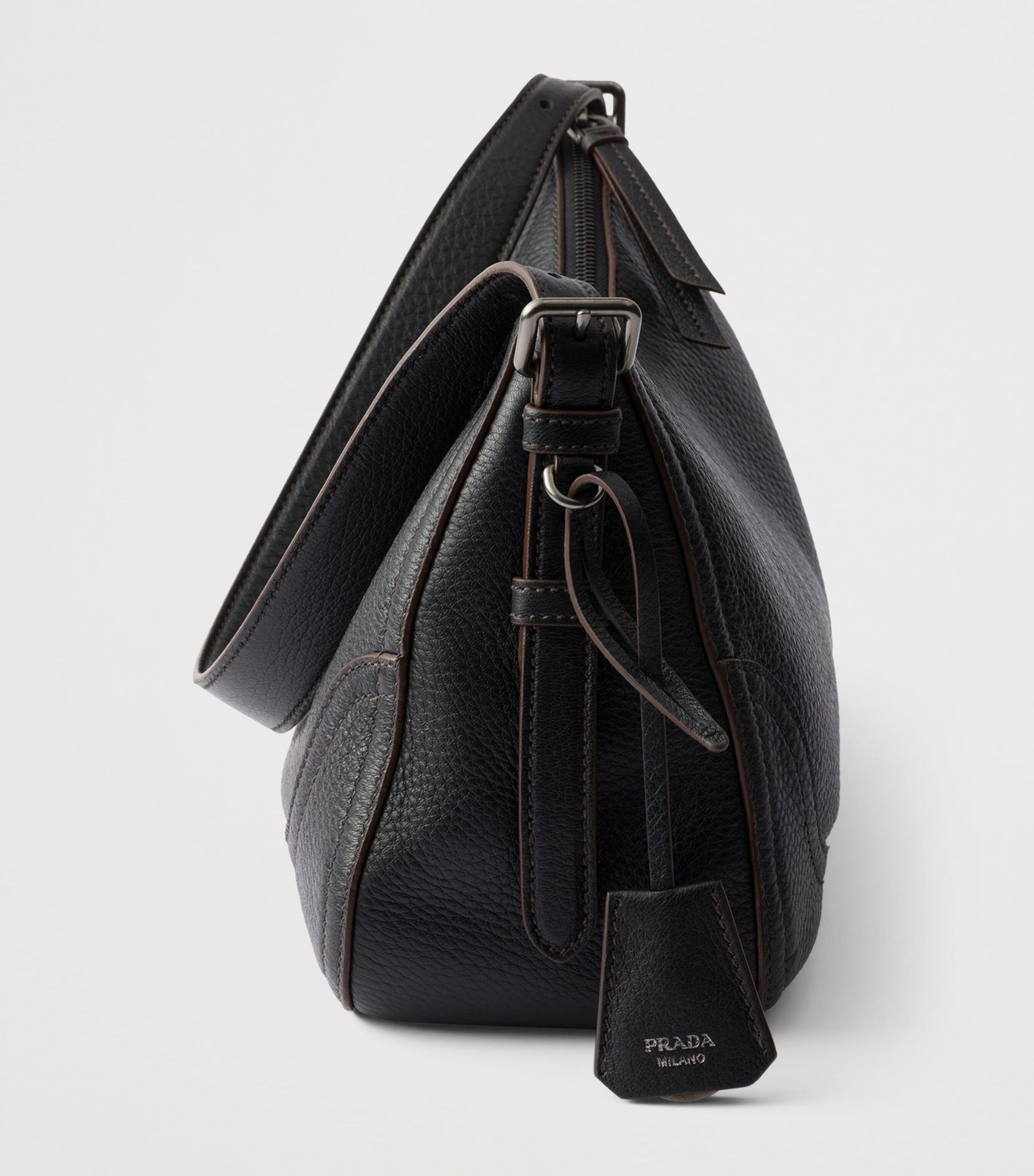 Large Leather Aimèe Shoulder Bag