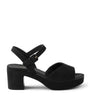 Prada Suede Padded Heeled Sandals 65
