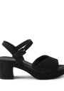 Prada Suede Padded Heeled Sandals 65