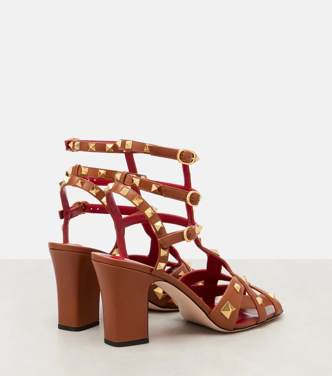 Valentino Garavani - Studdy 80 leather sandals