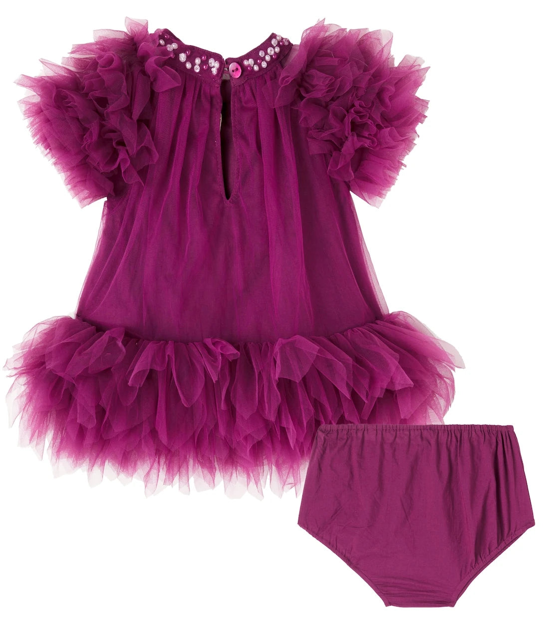 Tutu Du Monde - Baby Rococo ruffled dress and bloomers set