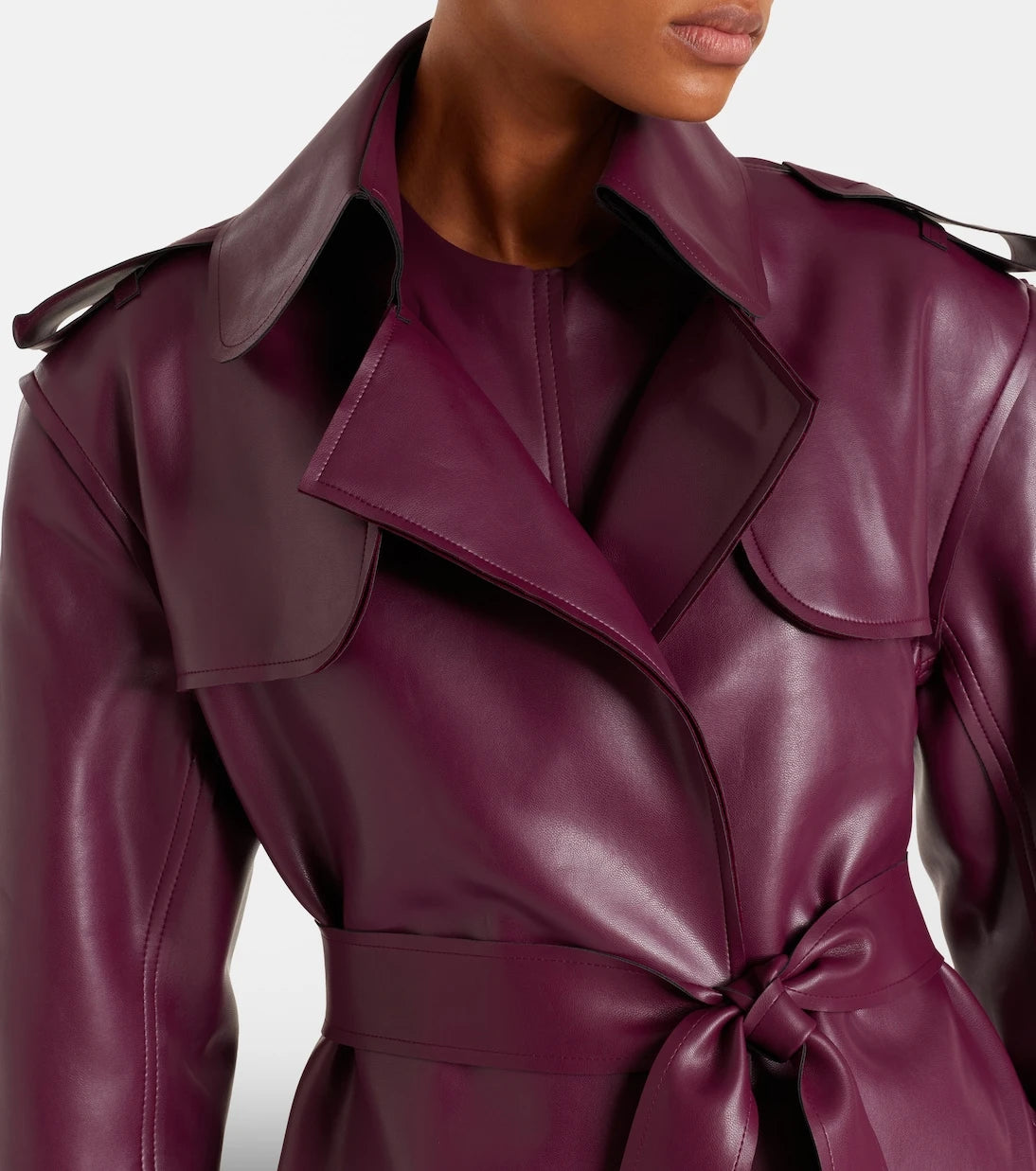Norma Kamali - Belted trench coat