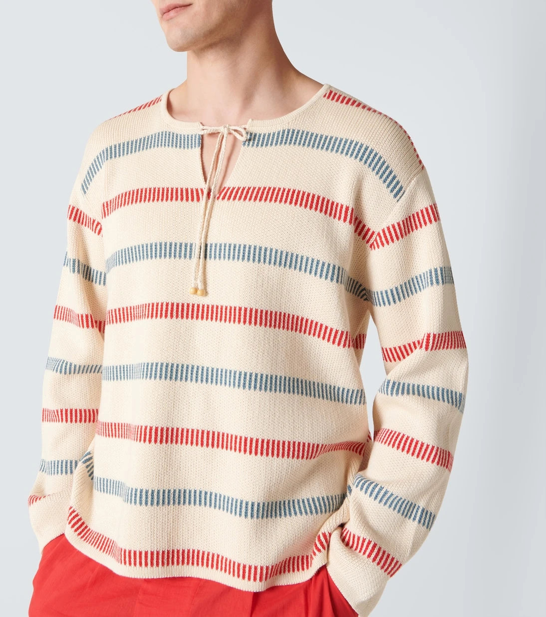 Bode - Bay Stripe cotton sweater